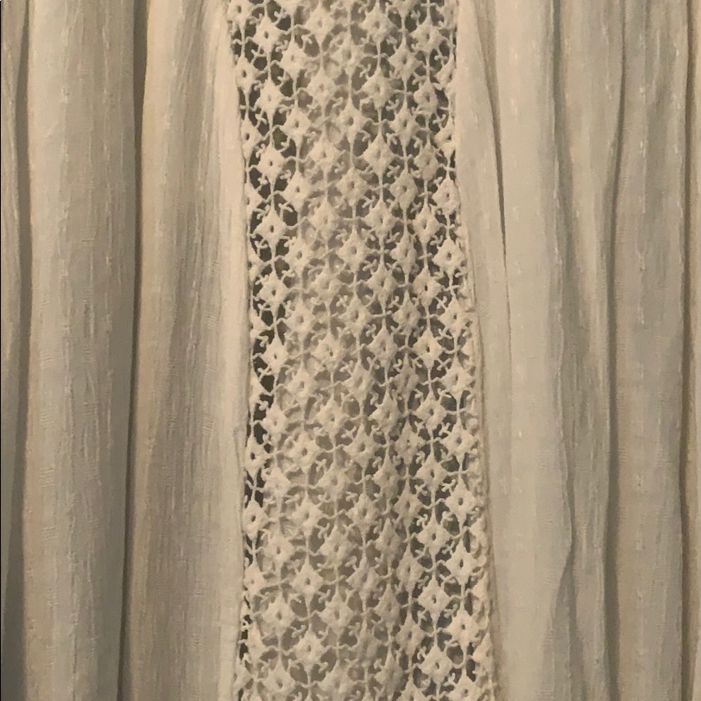 Free people white small blouse button down - Picture 7 of 10